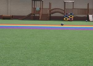 China 1m 2m 16800 Dtex Soft Purple Colored Artificial Turf factory