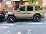 5x130 matt black color and red line 22x10 wheels forged wheels for mercedes G