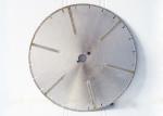 Sharp Cutting Electroplated Diamond Blade Abrasives Hard Material 600mm