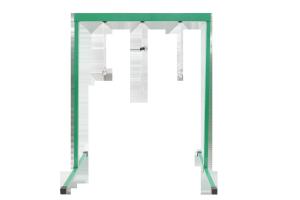 China Greenhouses Adjustable Grow Light Stand FCC Vertical Light Stand factory