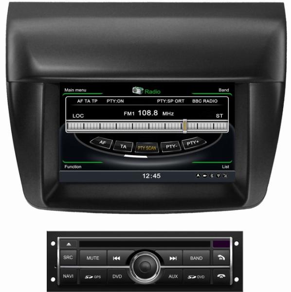 Car navigation system for Mitsubishi L200 (Low) with smart TV phonebook OCB-0941