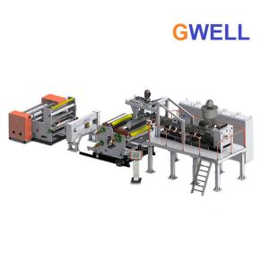 China PVDF Solar Plate Back polyvinylidene fluoride Cast Film Extruder 140kg h factory