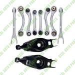 For Maserati Ghibli Quattroporte 2014-2016 10pcs Rear Suspension Control Arm Set