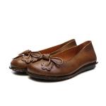 S402 Leather Shoes Handmade Toe Layer Cowhide High Quality Women'S Shoes Custom