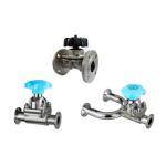 3A Forge Straight Clamp Diaphragm Valve SS304 / SS316L Hygienic Diaphragm Valve