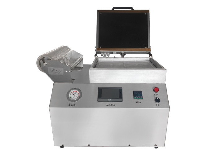 220V Benchtop Tray Sealer Semi Auto Vacuum Skin Packaging Machine For Food