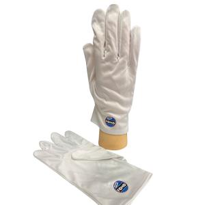 China Customized Logo Reusable Lint Free Washable Microfiber Gloves For Screen factory
