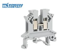 China Feed Through Screw Terminal Block Plastic Nylon PA66 Installation Panel Mounted factory