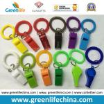 Footaball/Soccer Shape Promotional Whistle W/Neck Lanyard as Gifts