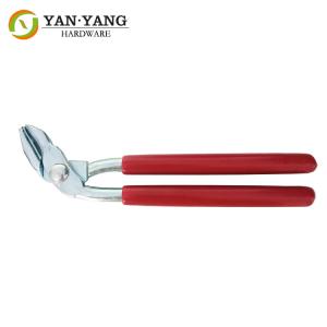 China Chinese wholesale price metal hog ring plier c hog ring pliers tools for car seats, pet cages factory