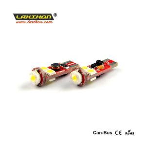 China 12V 4SMD 5050 High Power LED Interior Car Light Bulbs T10 Canbus Car Led Light Bulb factory