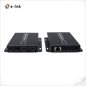 China 4K KVM HDMI Over Fiber Optic Extender DC5V CAT6 6A 120 Meter With Loopout factory