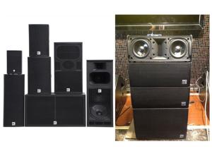 China Portable Karaoke Speakers Clear Sound System 2×NL4MP speakon factory