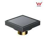 Electroplating Push Down Shower Drain