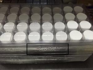 China Optical Glass Plate , Single Crystal Glass For Wrist Watch Glass Lens factory