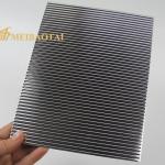 Silver Gold Rose Color Plating Embossed Polished Stainless Steel Plate