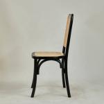Modern Wooden Rattan Back Dining Chair for Classic and Comfortable Seating