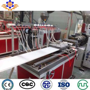 China PS Plastic PVC Profile Extrusion Line Skirting Board Upvc Window Profile Extrusion Machine factory