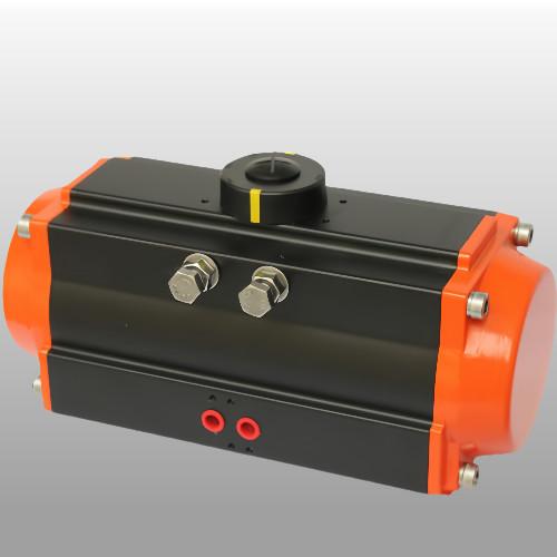 China Double Acting And Single Return Rotary Rack And Pinion Pneumatic Actuator factory