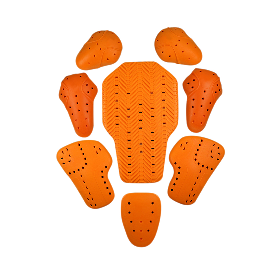 Availabe Samples Motorcycle Pu Foam Back Protector with Hip Protector Elbow knee Pads