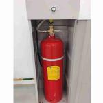 Red Hfc-227ea FM200 Cabinet System 120L steel Gas Suppression System