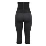 Womens High Waisted Gym Leggings 9 Steel Bone Waist Trainer Tights