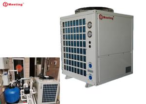 China 8hp 28 degree spa pool air to water heat pump 36 kw for hotels factory