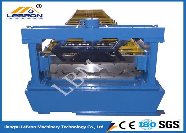 PLC control automatic new floor deck roll forming machine 2018 new type roof tile machine
