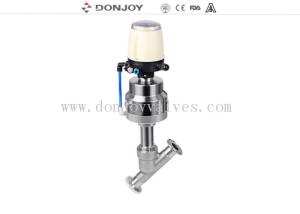 China Pneumatic 2/2 Way Angle Seat Valve, control valves factory