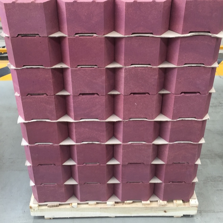 Chromium Corundum Brick for Glass Furnace/Carbon Black Industry Bulk Density 3.35g/cm3