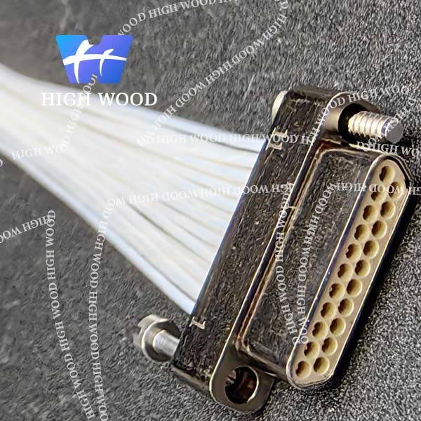 J30J SERIES MICRO-D Rectangular Connectors, J30JZ1XN21TJCAL01-70CM
