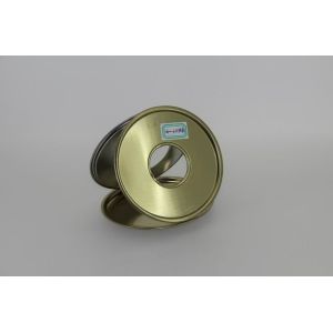 Food Grade 307# Metal tin Can Bottom 83 mm with Transparent Hole