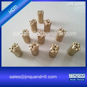 China Knocked off tapered button bits ballistic 8 buttons factory