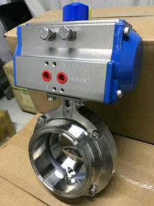 China 90 degree pneumatic rotary actuator double and single effect factory