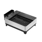 Rectangle Detachable Stainless Steel Dish Drying Rack For Compact Kitchen