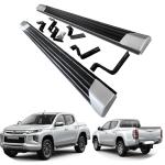 Mitsubishi Triton Car Exterior Accessories Defender Hard Side Step Running Board