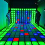 Activate Interactive LED Floor Game Interactive Lighting Game Grid Jumping Floor