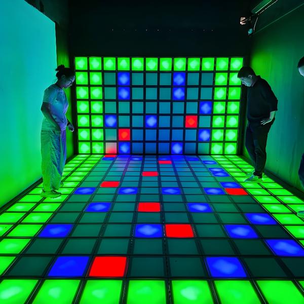Activate Interactive LED Floor Game Interactive Lighting Game Grid Jumping Floor