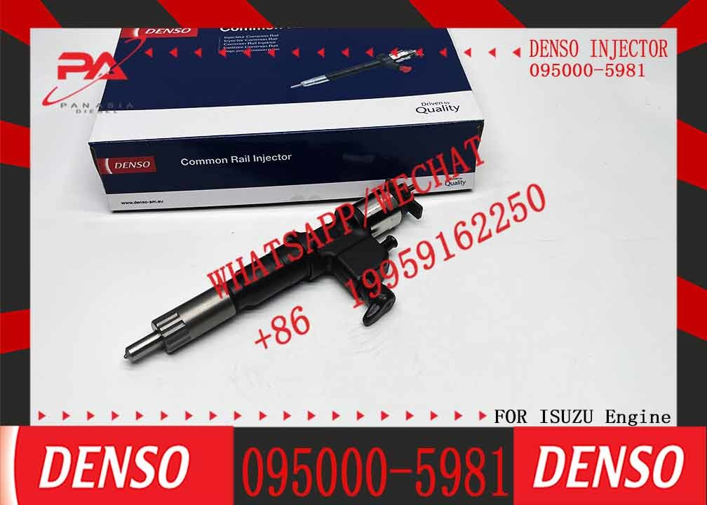 ELIC Excavator 095000-5980 095000-5981 095000-5982 095000-6270 095000-6271 095000-6272 Engine Common Rail Fuel Injector