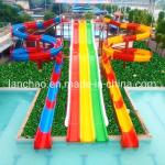Large Scale Combination Amusement Park Water Slide For Adult