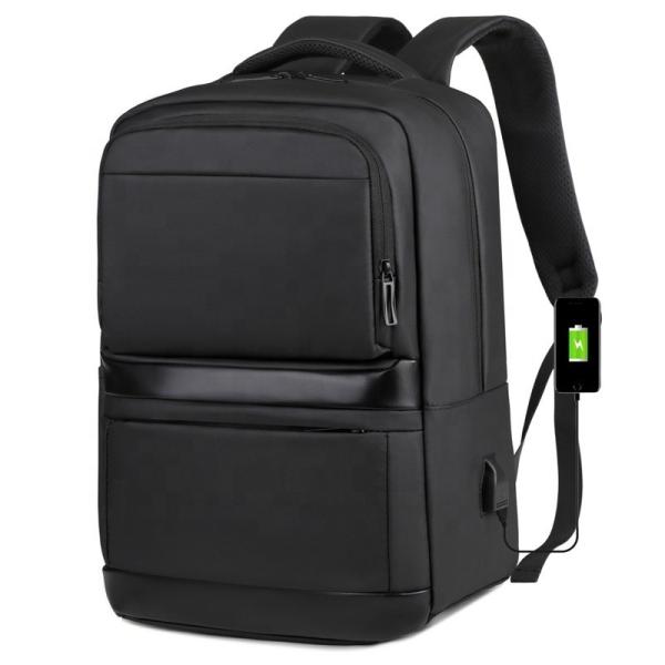 Waterproof Oxford Business Work Laptop Backpack Anti Theft USB Charging Custom