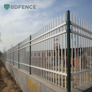 China Elegant Tubular Steel Fence Enhances Property Value on sale