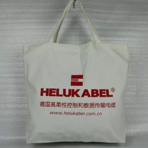 China Large Plain Cotton Canvas Tote Bags Silk Screen Printing Hot Stamping factory