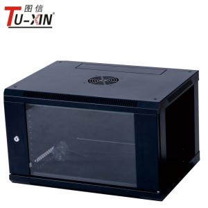 China Cold Rolled Steel 19 Inch Home Network Rack 6U Wall Mount Server Cabinet factory