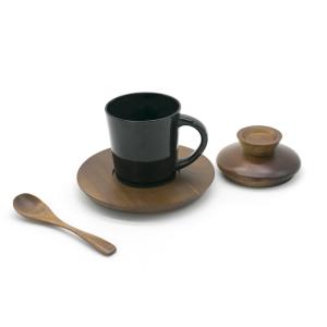 China 3.9 inch round bamboo Wooden Coasters for Drinks - Natural Acacia Wood Drink Coaster Set for Drinking Glasses factory