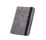Custom Logo Pu Leather Passport Cover Rfid Blocking Passport Holder Travel