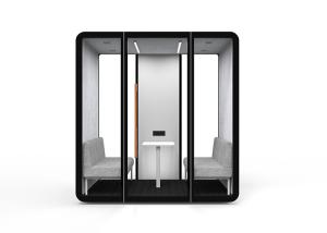 China Tailored to specific needs Soundproof cabin fabric panels and glass factory