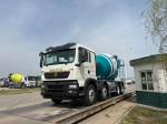1000L Self Loading Concrete Mixer Truck 440hp Howo Concrete Mixture Truck