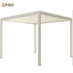 Waterproof Louver Modern Aluminum Pergola Bioclimatic Outdoor Gazebo