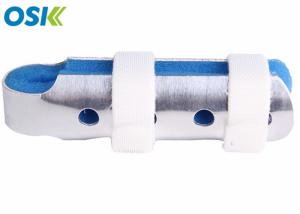 China Mallet Broken Finger Brace Deep Blue Foam Aluminum Material CE Approved factory